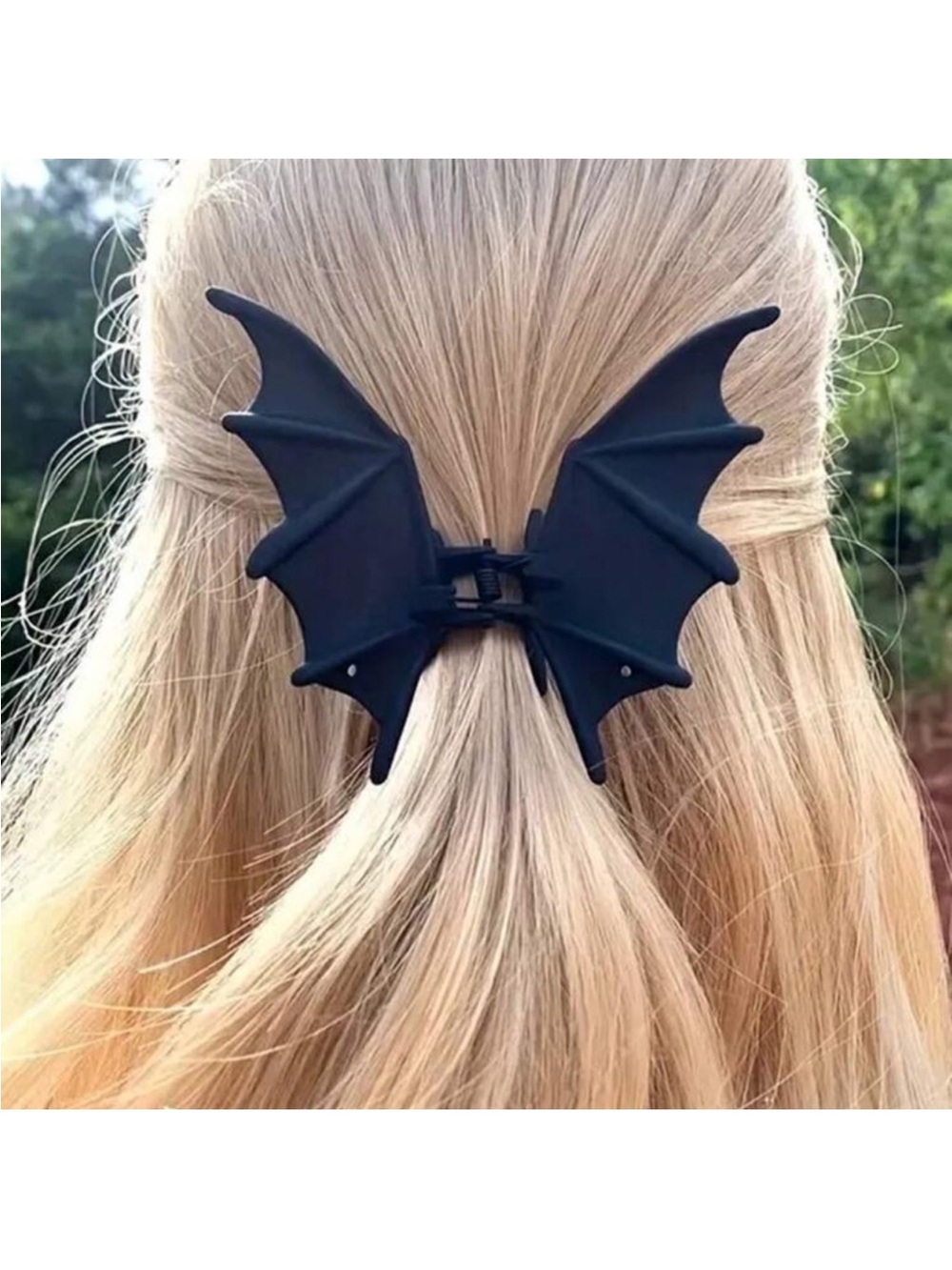 Halloween Themed Bat Hair Clip new